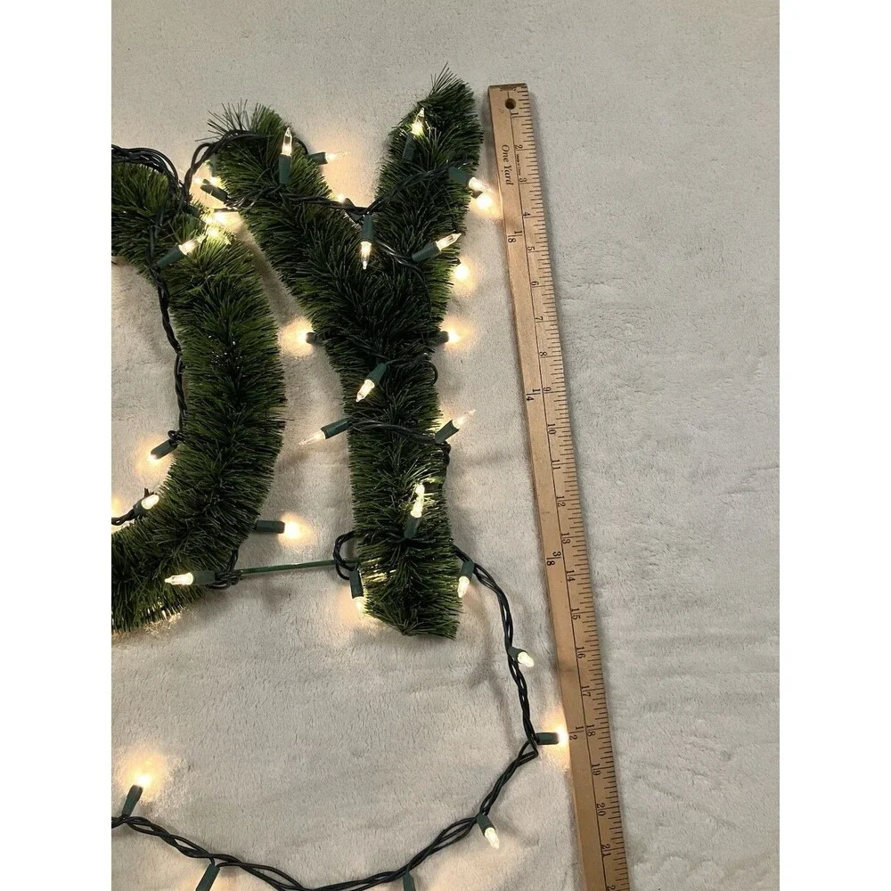 Christmas Decorations Marquee Light Up Garland JOY Letter Lights Holiday Decor